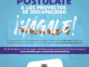 Hasta el 12 de marzo se llevará a cabo jornada de postulación a los proyectos de discapacidad