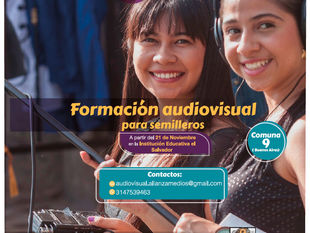 Inscríbete a los semilleros de Formación audiovisual - Comuna 9