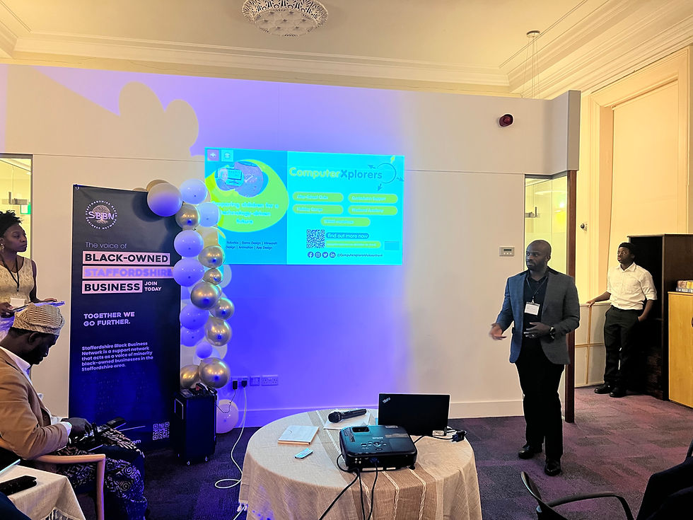 Staffordshire Black Business Network Dinner x Awards 2025 - AAA - ComputerXplorers Stoke-o