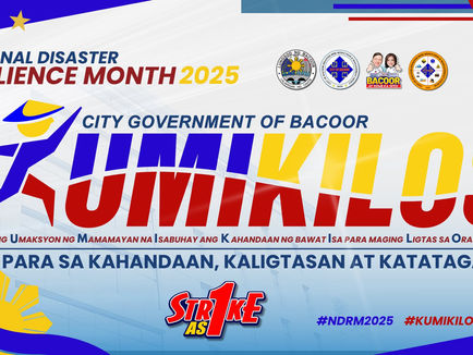 Bacoor Kicks Off Month-Long Activities for National Disaster Resilience Month 2025
