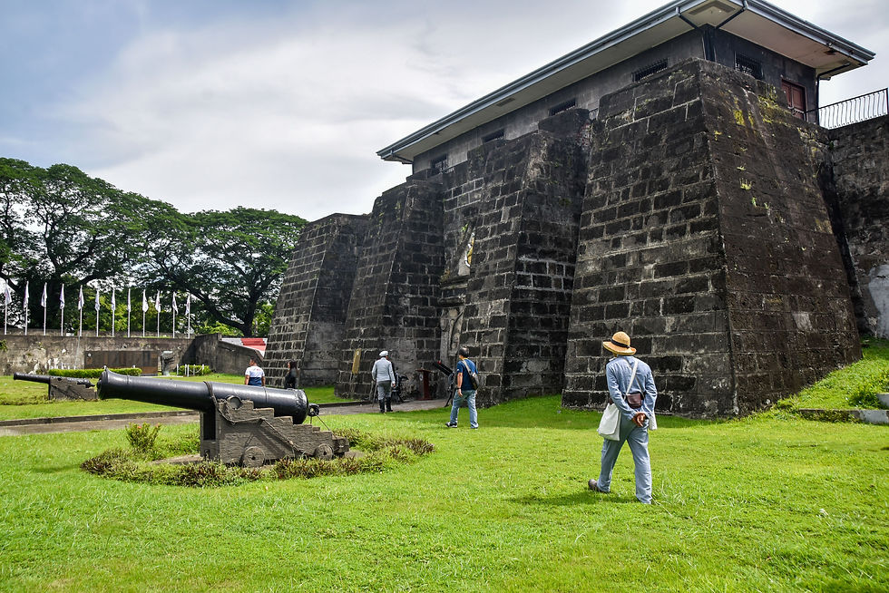 The historic Fort San Felipe in Cavite City