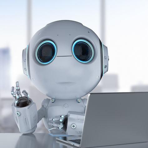 My friend, the robot.