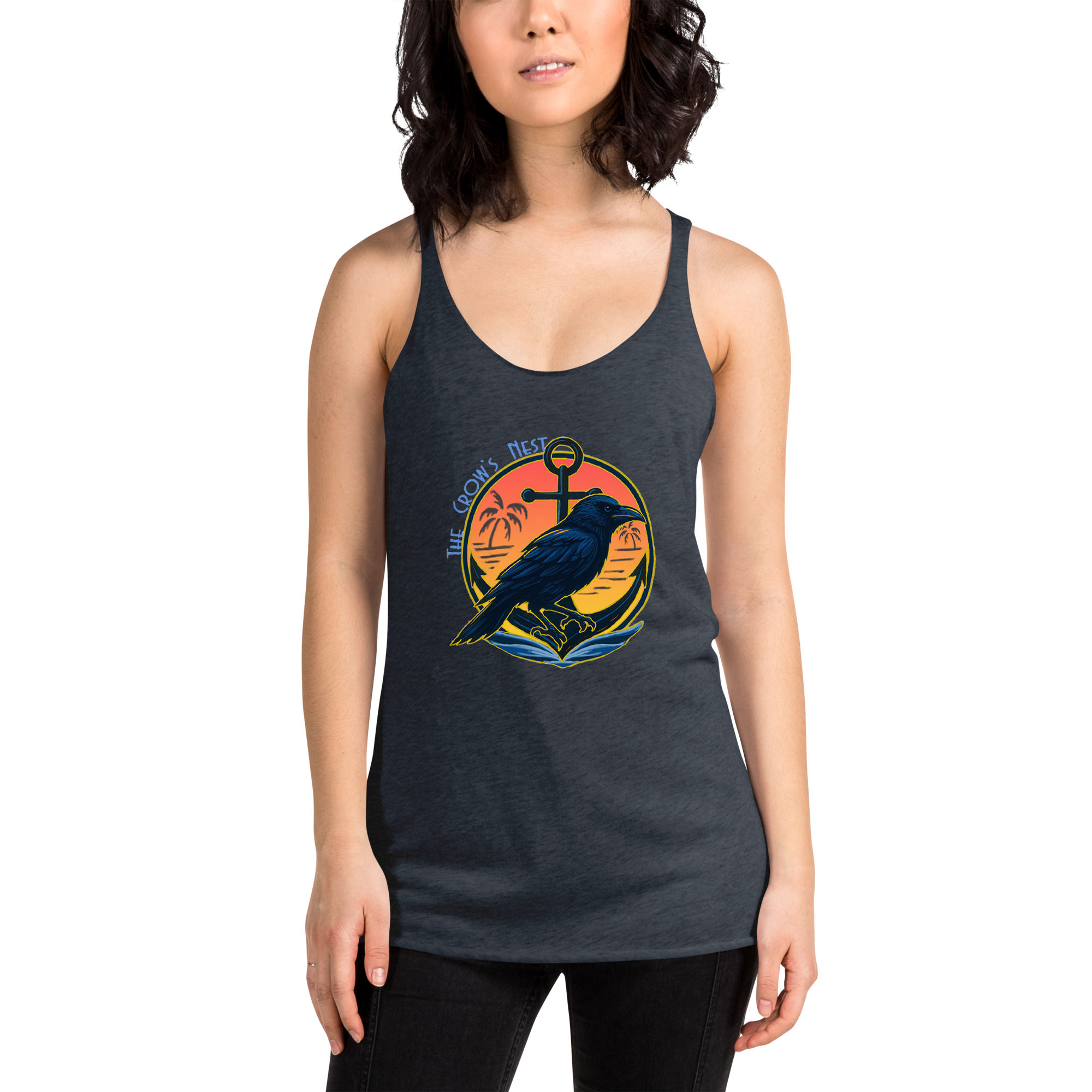 "The Crow's Nest" Women's Racerback Tank