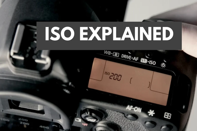 ISO settings on camera