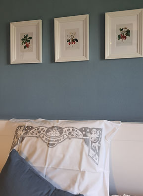 liebevolle Details im Blauen Zimmer