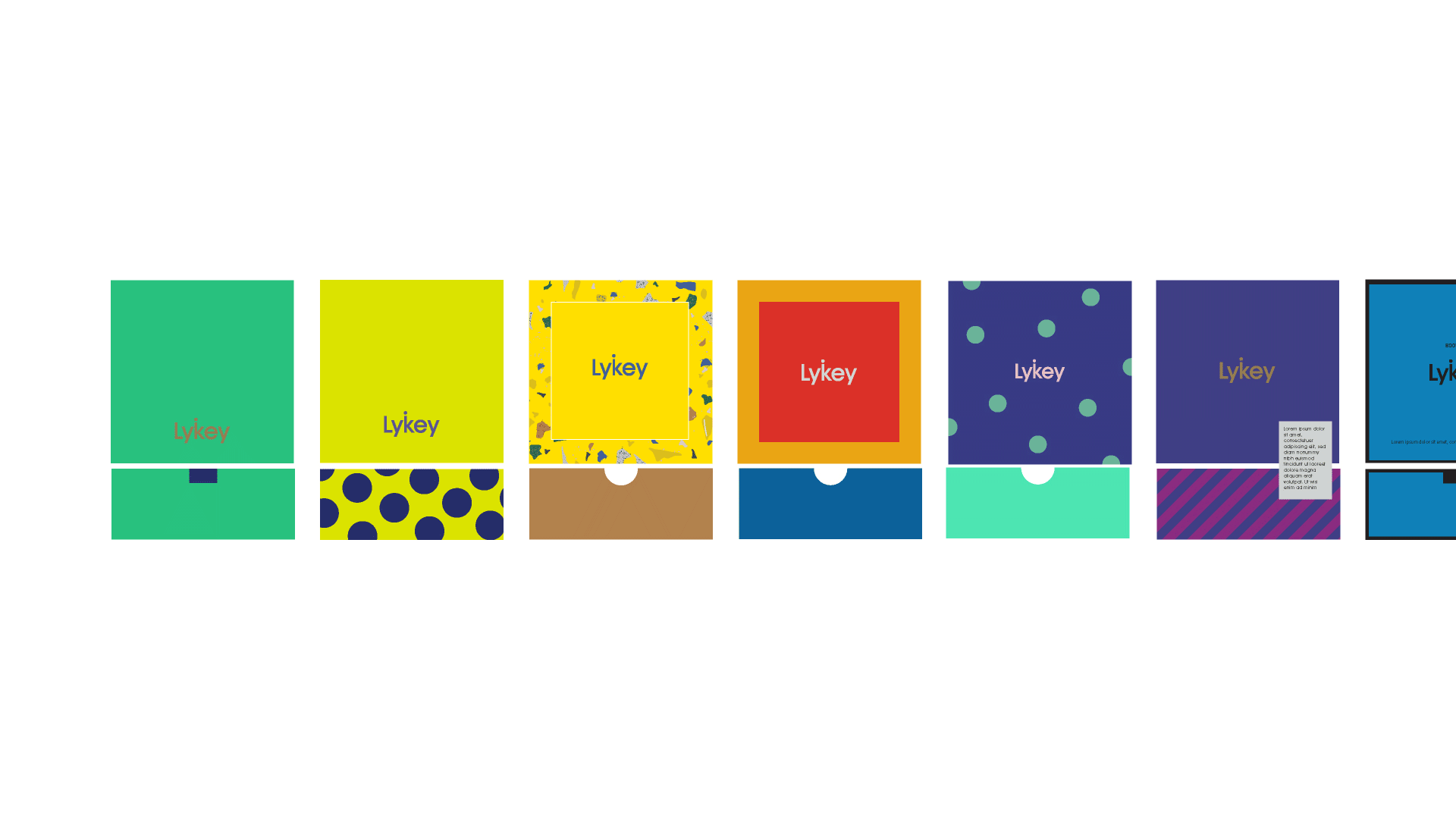 Lykey 브랜딩 패키징 디자인