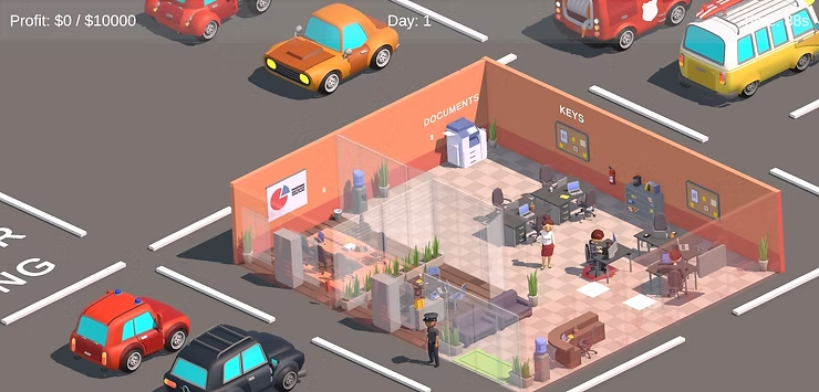 🛠 Devlog: Building a Car Dealership Simulator in Unity