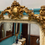 Thumbnail: French Louis XV-style paint and gilt mirror
