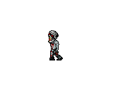 ふらふらするゾンビ兵士のドット絵アニメーション
