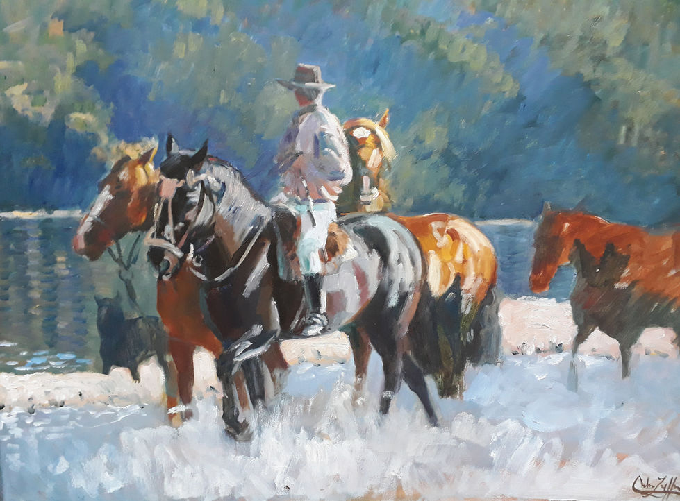 En la desembocadura Colección privada Ost.jpg