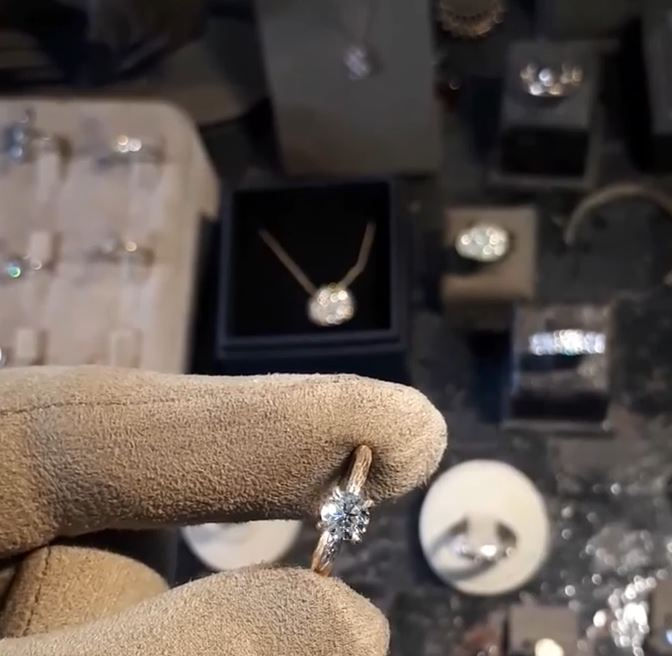 Thumbnail: 0.70 Carat Dal Solitaire