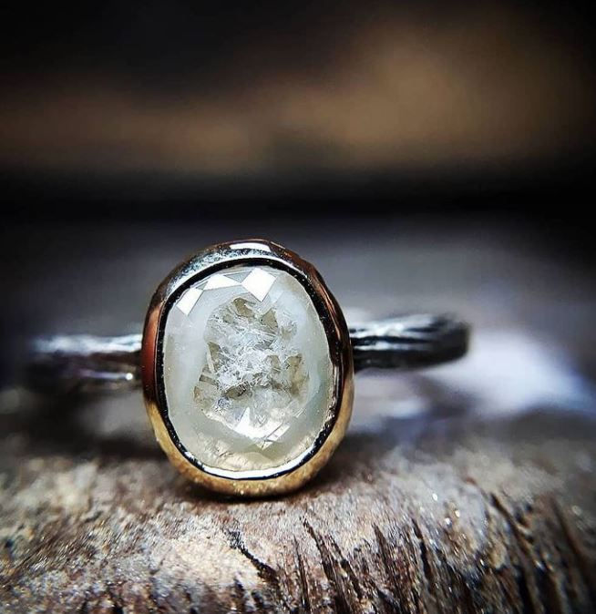 Thumbnail: Natural Yellow Diamond Solitaire