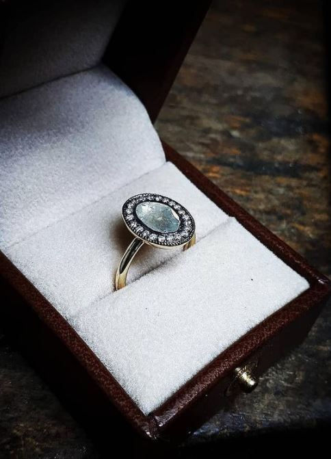 Thumbnail: Diamond Natural Diamond Ring