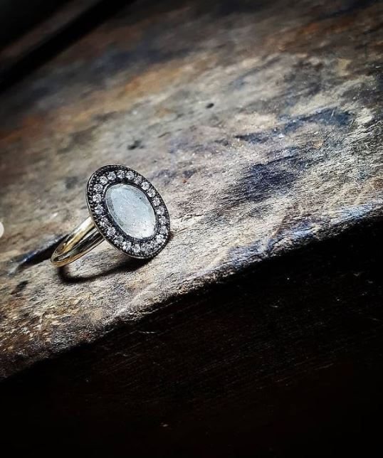 Thumbnail: Diamond Natural Diamond Ring