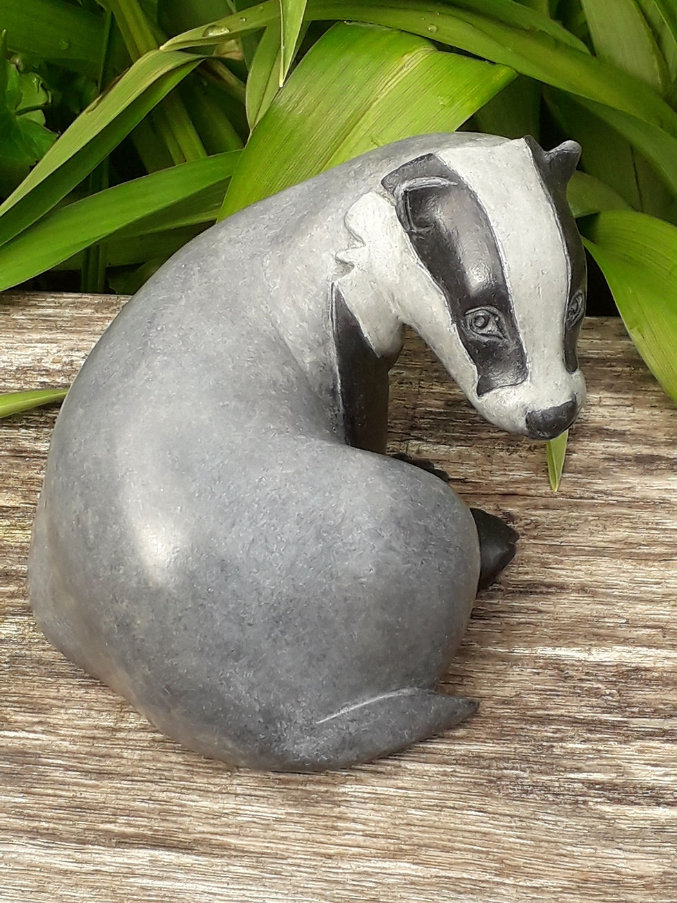 Thumbnail: 'Persecuted' badger maquette