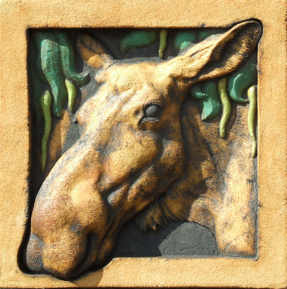 Thumbnail: Moose Cow and Crack Willow