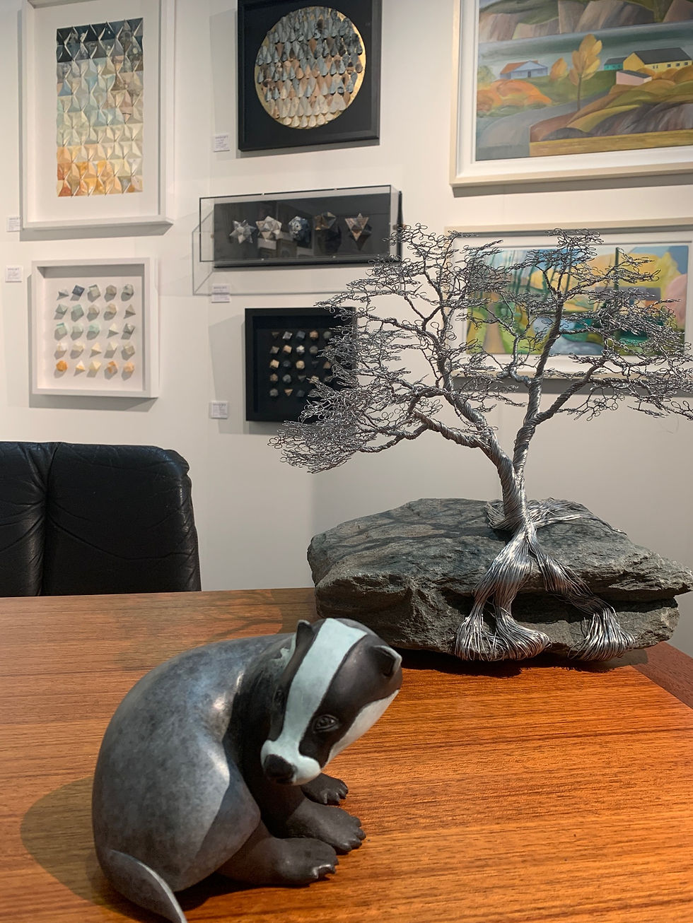 Thumbnail: 'Persecuted' badger maquette