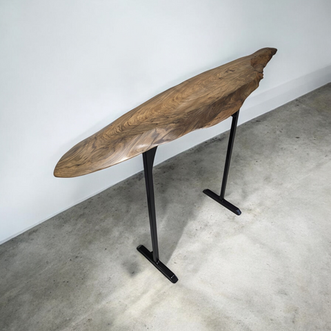 Live Edge Sinker Cypress Table