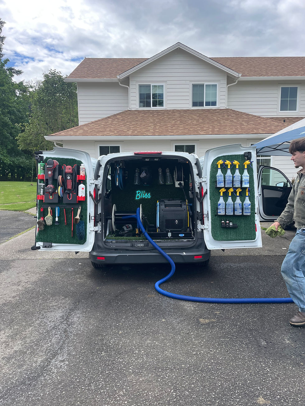 Mobile Detailing in Vancouver and Ridgefield Washington with Bliss Auto Detailing