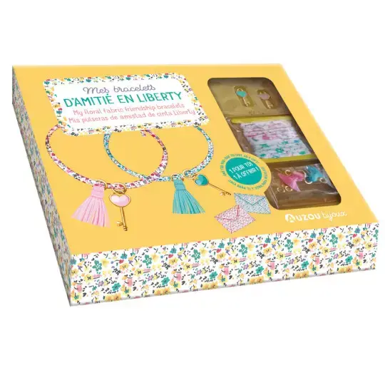 Mon superbe bijou - mes bracelets d'amitié en liberty