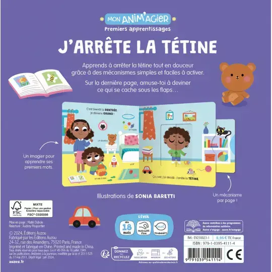 Miniature : Mon anim'agier - j'arrête la tétine