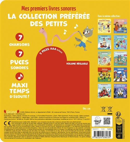 Miniature : Mes premières chansons sur le pot