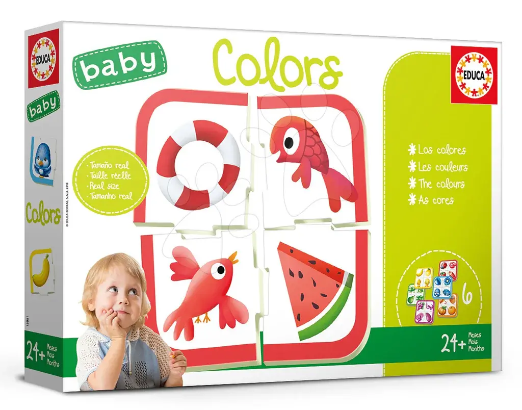 Puzzle Baby : les couleurs