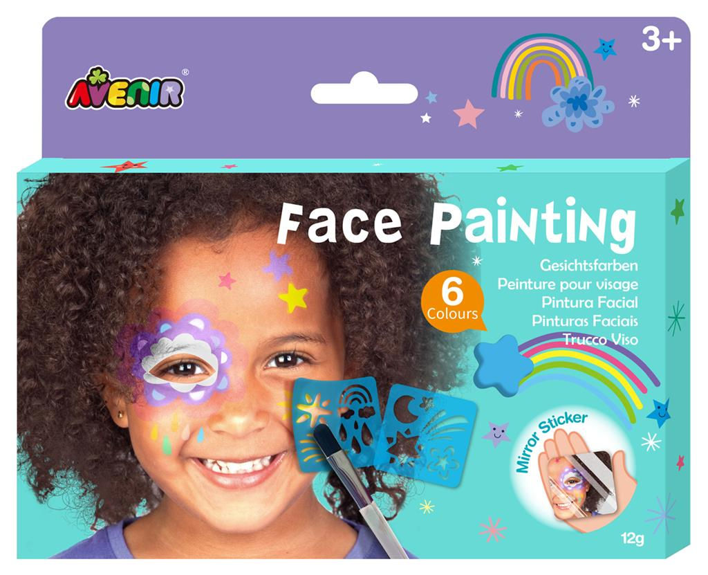 Peinture pour visage féerique