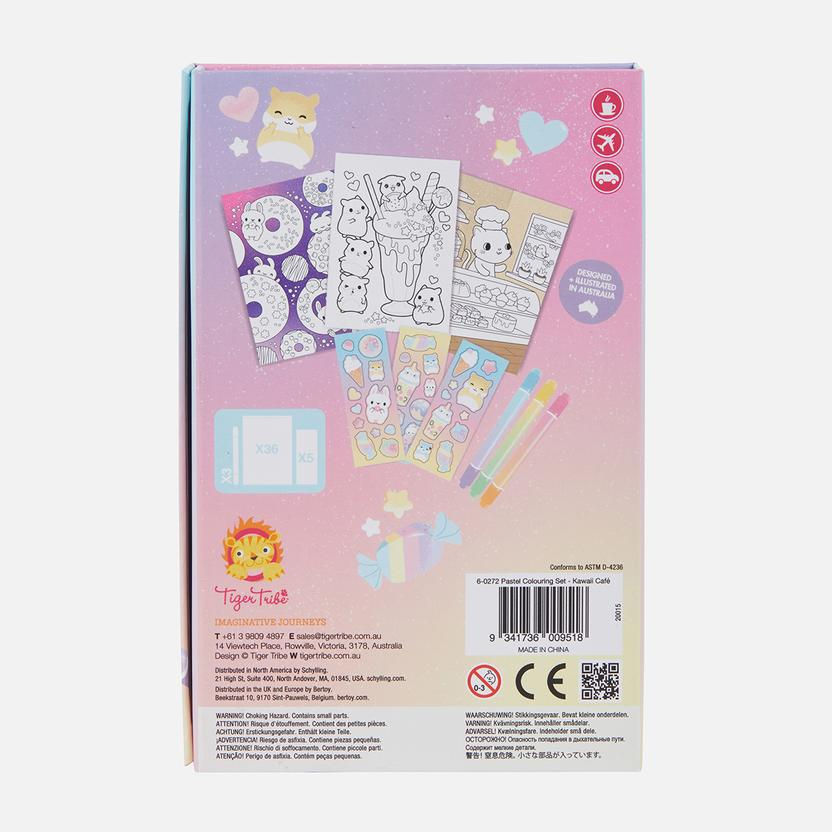 Miniature : Set de coloriage - créatures kawaii