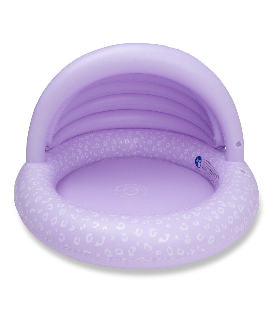 Miniature : Piscine avec parasol : Lilas avec imprimé léopard