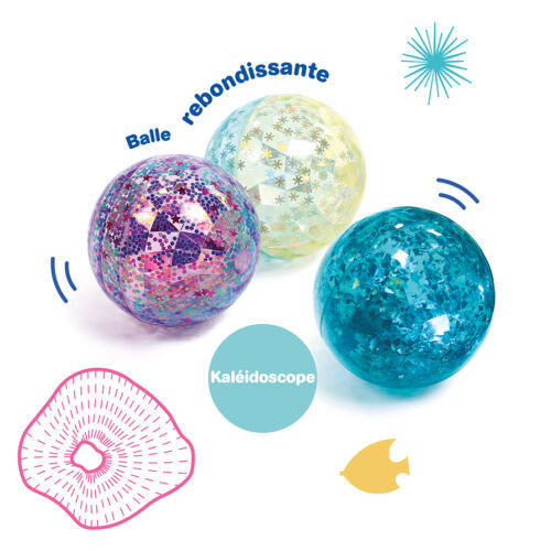 Miniature : Balle Strass (balle sensorielle pailletée Ø10 cm)