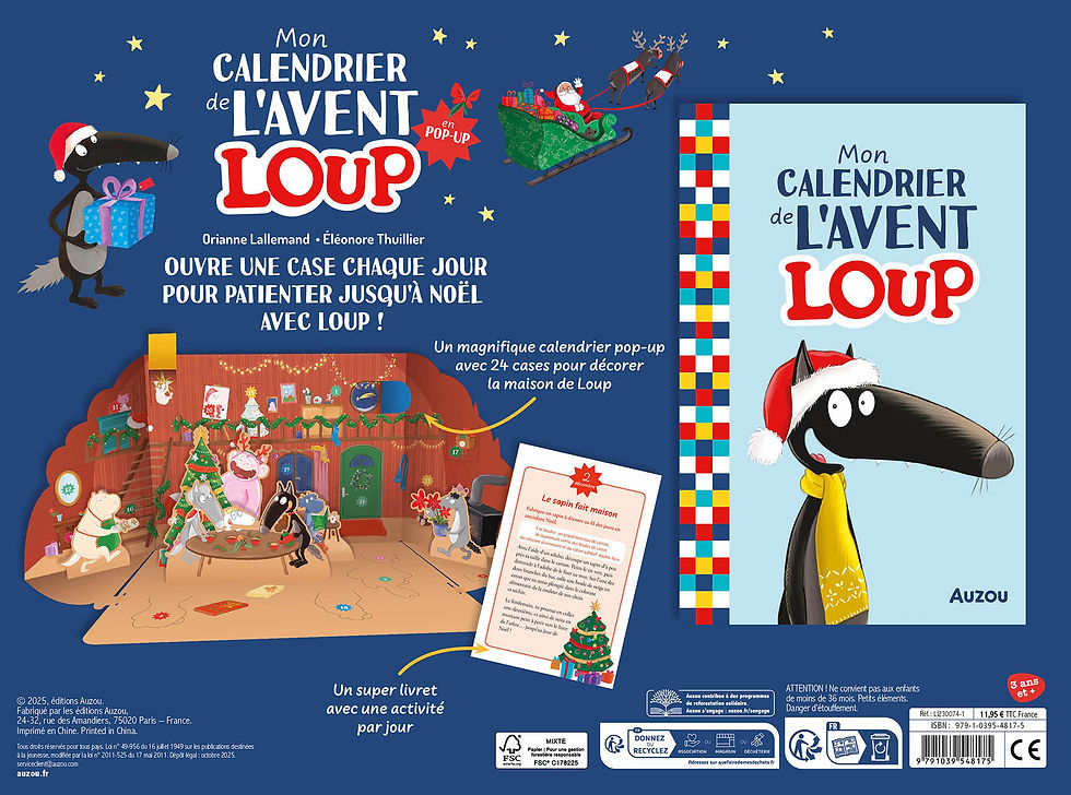 Miniature : Mon calendrier de l'Avent Loup