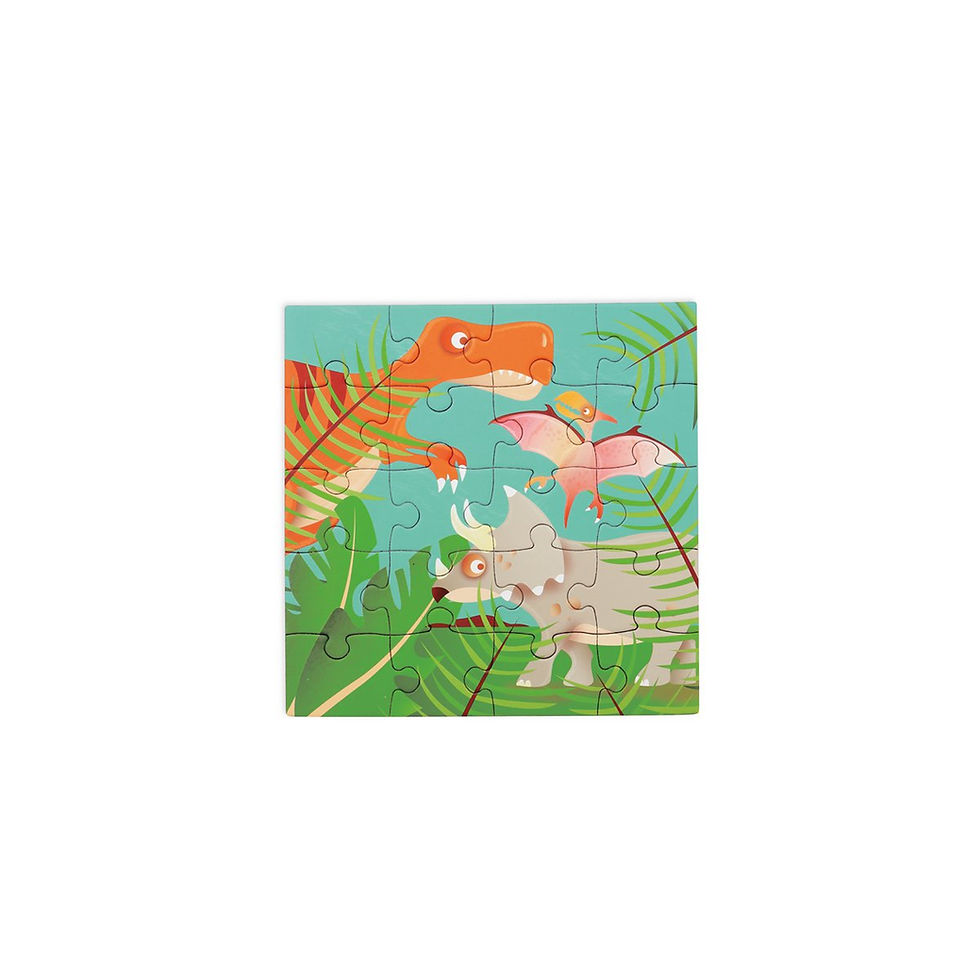 Miniature : Puzzles magnétiques - Dinosaures - 20 pièces