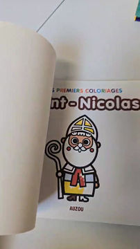 Miniature : Mes premiers coloriages - saint-nicolas