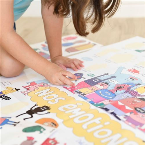 Miniature : Poster géant stickers : les émotions