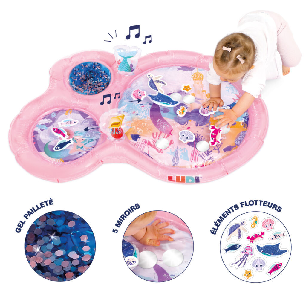 Tapis d'Eau XXL Sirène