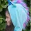 Miniature : Cape réversible licorne/dragon (5-6 ans)
