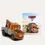 Miniature : Cars 2 - personnage Tonies
