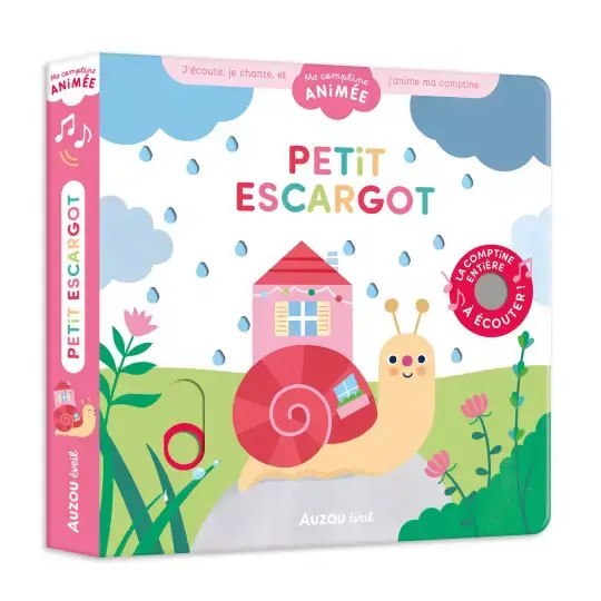 Ma comptine animée - petit escargot