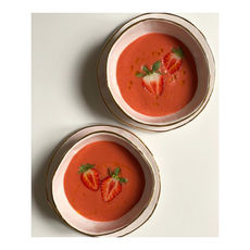 Gazpacho de fresas