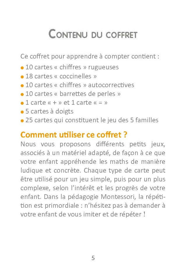 Miniature : Mes cartes Montessori : Chiffres rugueux dès 3 ans