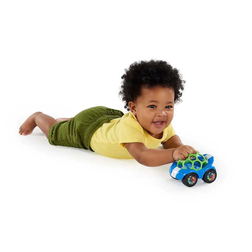 Miniature : Oball voiture bleu