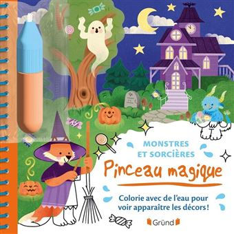 Pinceau magique – Monstres et sorcières 🎃🧙♀️