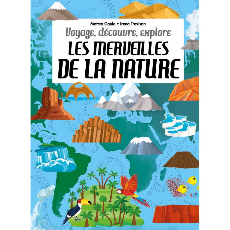 Miniature : Livre et puzzle 200 pièces - Les merveilles de la nature