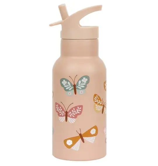 Miniature : Gourde en acier Papillon