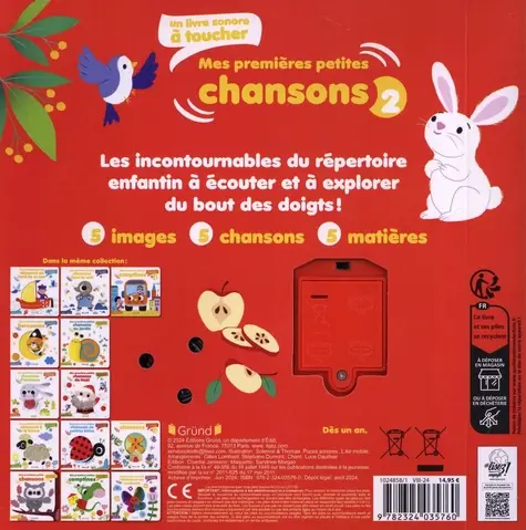 Miniature : Mes premières petites chansons