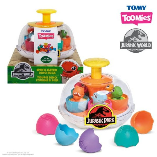 Miniature : Toupie dino tourne et pop