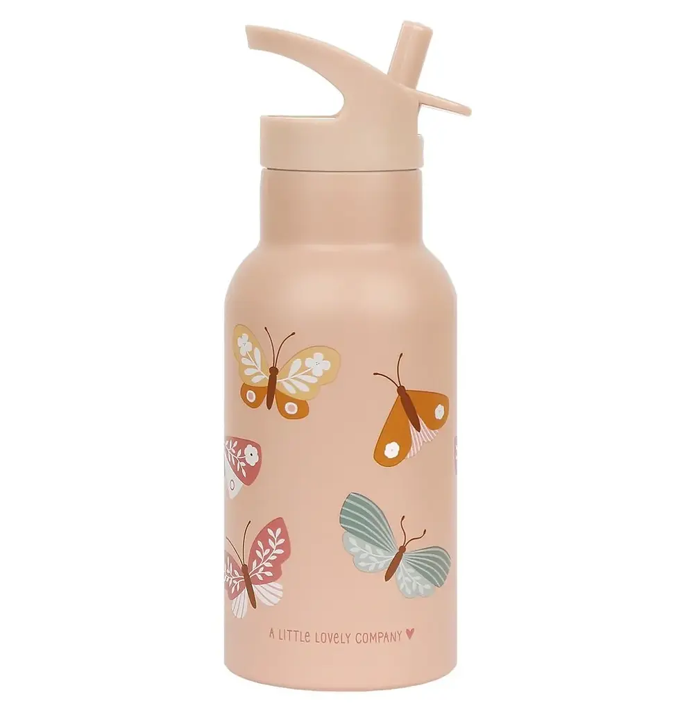 Miniature : Gourde en acier Papillon