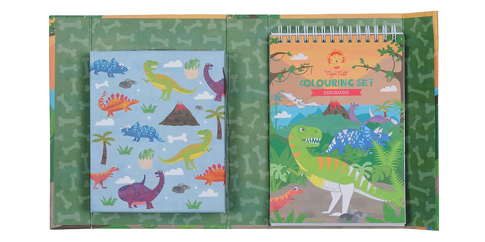 Miniature : Set de coloriage - dinosaures