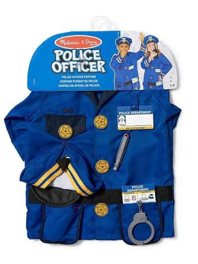 Miniature : Déguisement de policier –  8 pièces